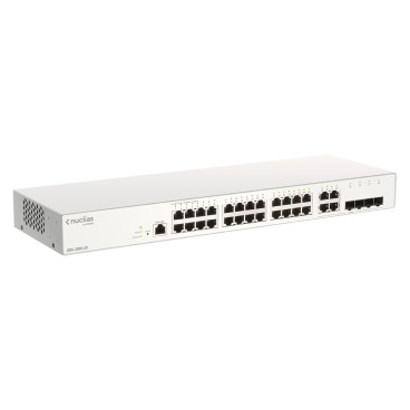 D-Link DBS-2000-28 commutateur réseau Géré Gigabit Ethernet (10 100 1000) Gris