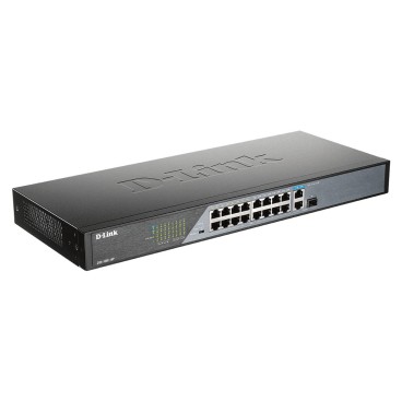 D-Link DSS-100E-18P commutateur réseau Non-géré Fast Ethernet (10 100) Connexion Ethernet, supportant l'alimentation via ce