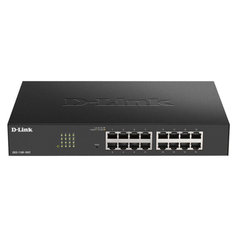 D-Link DGS-1100-24PV2 commutateur réseau Géré Gigabit Ethernet (10 100 1000) Connexion Ethernet, supportant l'alimentation via