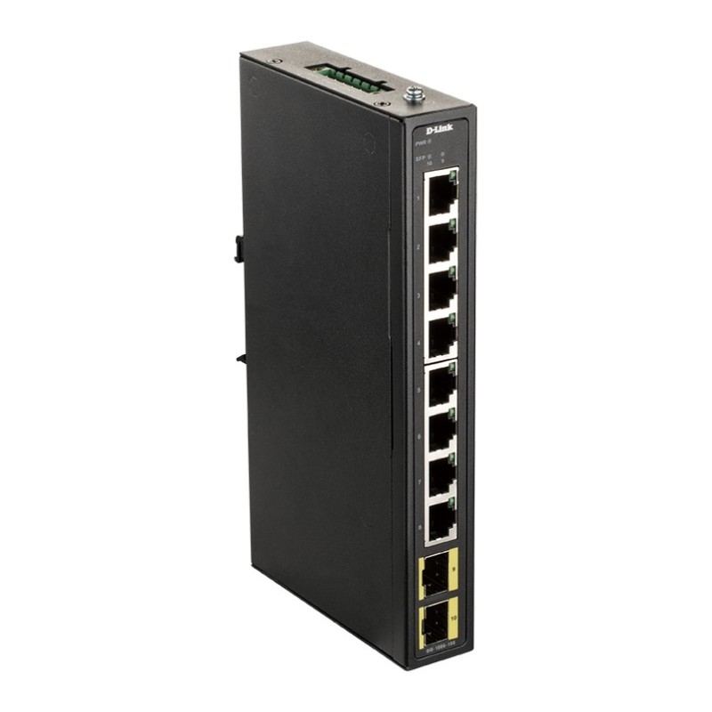 D-Link DGS-108 commutateur réseau Non-géré L2 Gigabit Ethernet  (10/100/1000) Noir sur