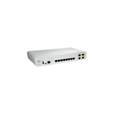 Cisco Catalyst WS-C2960C-8TC-S commutateur réseau Géré L2 Fast Ethernet (10 100) Blanc