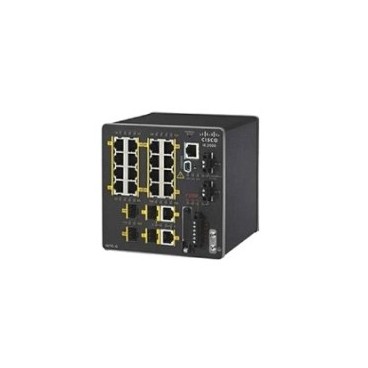 Cisco IE-2000-16TC-L commutateur réseau Géré L2 Fast Ethernet (10 100) Noir