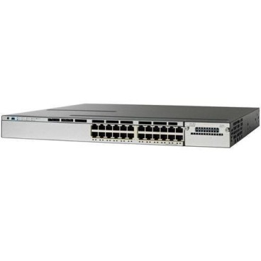 Cisco WS-C3850-24U-S commutateur réseau Géré L2 L3 Gigabit Ethernet (10 100 1000) Connexion Ethernet, supportant l'alimentation