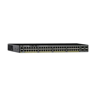 Cisco Catalyst WS-C2960X-48TS-L commutateur réseau Géré L2 Gigabit Ethernet (10 100 1000) 1U Noir