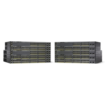 Cisco Catalyst WS-C2960X-48TD-L commutateur réseau Géré L2 Gigabit Ethernet (10 100 1000) Noir