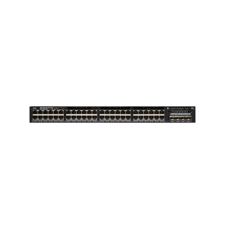 Cisco Catalyst WS-C3650-48PS-E commutateur réseau Géré L3 Gigabit Ethernet (10 100 1000) Connexion Ethernet, supportant