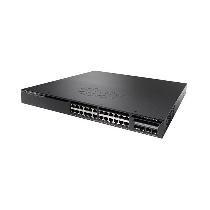 Cisco Catalyst WS-C3650-24PD-S commutateur réseau Géré L3 Gigabit Ethernet (10 100 1000) Connexion Ethernet, supportant