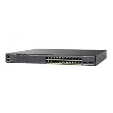 Cisco WS-C2960XR-24PD-I commutateur réseau Géré L2 Gigabit Ethernet (10 100 1000) Connexion Ethernet, supportant l'alimentation