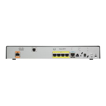Cisco C886 Routeur connecté Fast Ethernet Noir