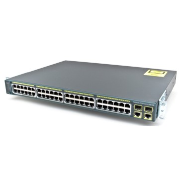 Cisco Catalyst WS-C2960-48PST-L commutateur réseau Géré L2 Fast Ethernet (10 100) Connexion Ethernet, supportant l'alimentation