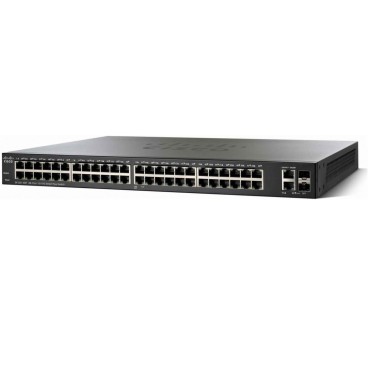Cisco Small Business SF220-48P Géré L2 Fast Ethernet (10 100) Connexion Ethernet, supportant l'alimentation via ce port (PoE)