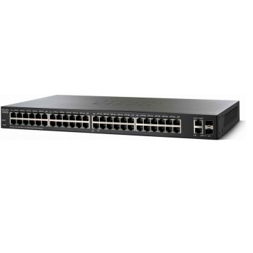 Cisco Small Business SF220-48 Géré L2 Fast Ethernet (10 100) Noir