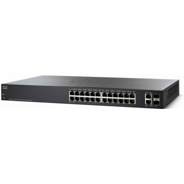 Cisco Small Business SF220-24 Géré L2 Fast Ethernet (10 100) Noir