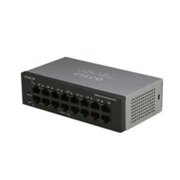 Cisco Small Business SF110-16 Non-géré L2 Fast Ethernet (10 100) Noir