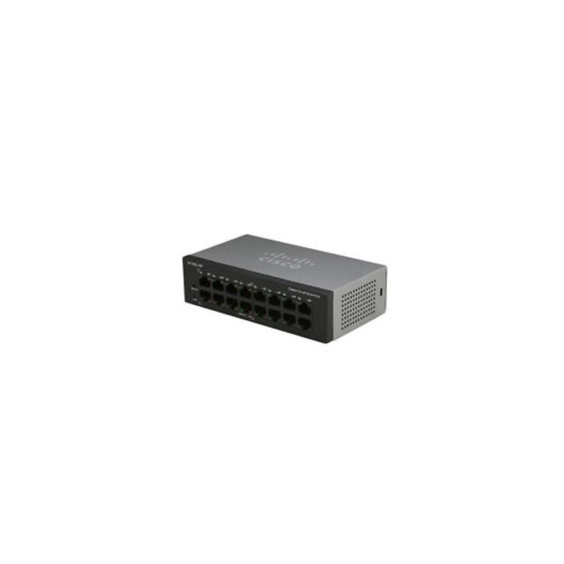 Cisco Small Business SF110-16 Non-géré L2 Fast Ethernet (10 100) Noir