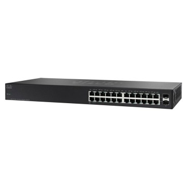 Cisco Small Business SG110-24 Non-géré L2 Gigabit Ethernet (10 100 1000) 1U Noir