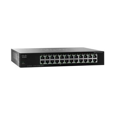 Cisco Small Business SF110-24 Non-géré L2 Fast Ethernet (10 100) Noir