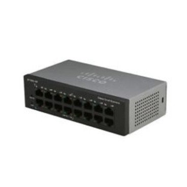 Cisco Small Business SG110-16HP Non-géré L2 Gigabit Ethernet (10 100 1000) Connexion Ethernet, supportant l'alimentation via ce