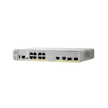 Cisco Catalyst WS-C3560CX-8TC-S commutateur réseau Géré L3 Gigabit Ethernet (10 100 1000) Blanc