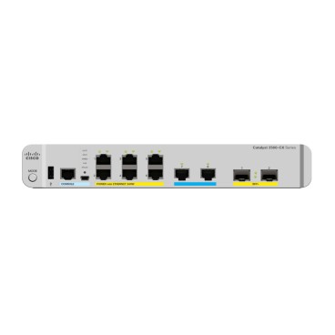 Cisco 3560-CX Géré L2 Gigabit Ethernet (10 100 1000) Connexion Ethernet, supportant l'alimentation via ce port (PoE) Gris