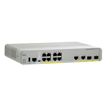 Cisco 2960-CX Géré L2 L3 Gigabit Ethernet (10 100 1000) Connexion Ethernet, supportant l'alimentation via ce port (PoE) Blanc