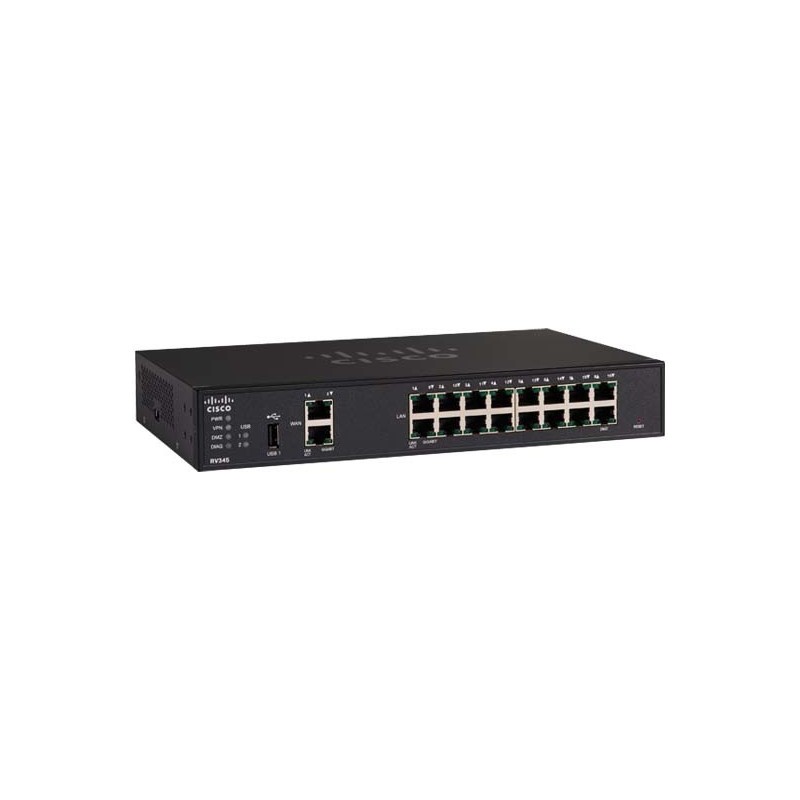 Cisco RV345 Routeur connecté Noir