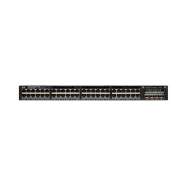 Cisco WS-C3650-12X48UQ-L commutateur réseau L2 L3 Gigabit Ethernet (10 100 1000) 1U Noir