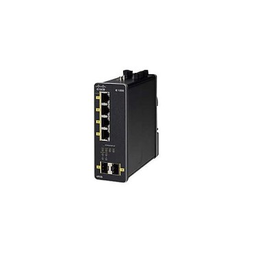 Cisco IE 1000-4P2S-LM Géré Gigabit Ethernet (10 100 1000) Connexion Ethernet, supportant l'alimentation via ce port (PoE) Noir