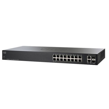 Cisco SG250-18 Géré L2 L3 Gigabit Ethernet (10 100 1000) 1U Noir