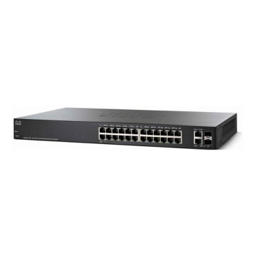 Cisco SG250X-24P Géré L2 L3 Gigabit Ethernet (10 100 1000) Connexion Ethernet, supportant l'alimentation via ce port (PoE) 1U