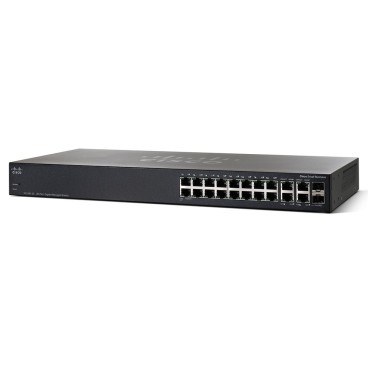 Cisco Small Business SG350-20 Géré L2 L3 Gigabit Ethernet (10 100 1000) 1U Noir