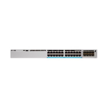 Cisco Catalyst C9300-24U-E commutateur réseau Géré L2 L3 Gigabit Ethernet (10 100 1000) Gris