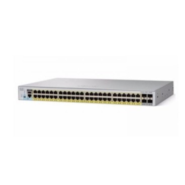 Cisco Catalyst C2960L-48PQ Géré L2 Gigabit Ethernet (10 100 1000) Connexion Ethernet, supportant l'alimentation via ce port