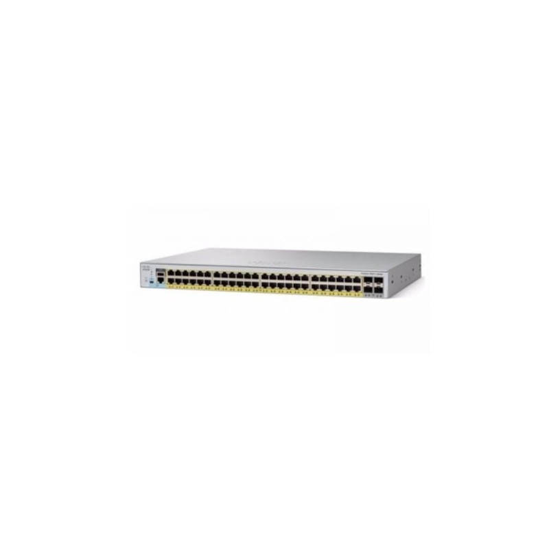 Cisco Catalyst C2960L-48PQ Géré L2 Gigabit Ethernet (10 100 1000) Connexion Ethernet, supportant l'alimentation via ce port