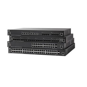 Cisco SX550X-52-K9-EU commutateur réseau Géré L3 Gigabit Ethernet (10 100 1000) Noir