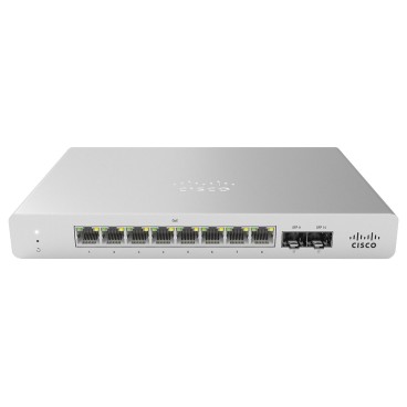 Cisco Meraki MS120-8FP Géré L2 Gigabit Ethernet (10 100 1000) Connexion Ethernet, supportant l'alimentation via ce port (PoE)