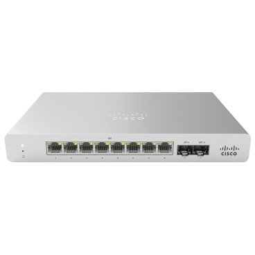 Cisco Meraki MS120-8LP Géré L2 Gigabit Ethernet (10 100 1000) Connexion Ethernet, supportant l'alimentation via ce port (PoE)