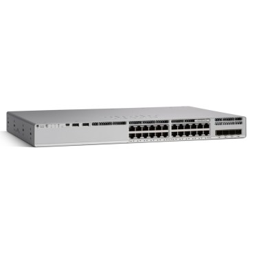 Cisco Catalyst 9200L Géré L3 Gigabit Ethernet (10 100 1000) Gris