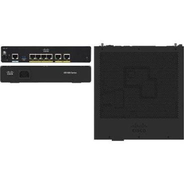 Cisco C921-4P commutateur réseau Géré Noir