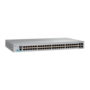 Cisco Catalyst WS-C2960L-SM-48TQ commutateur réseau Géré L2 Gigabit Ethernet (10 100 1000) 1U Gris