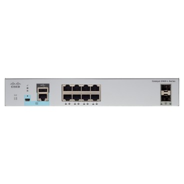 Cisco WS-C2960L-8TS-LL Géré L2 Gigabit Ethernet (10 100 1000) 1U Gris