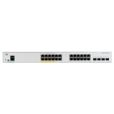 Cisco Catalyst C1000-24P-4X-L commutateur réseau Géré L2 Gigabit Ethernet (10 100 1000) Connexion Ethernet, supportant