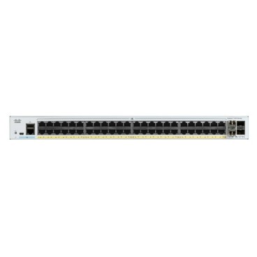 Cisco Catalyst C1000-48P-4X-L commutateur réseau Géré L2 Gigabit Ethernet (10 100 1000) Connexion Ethernet, supportant