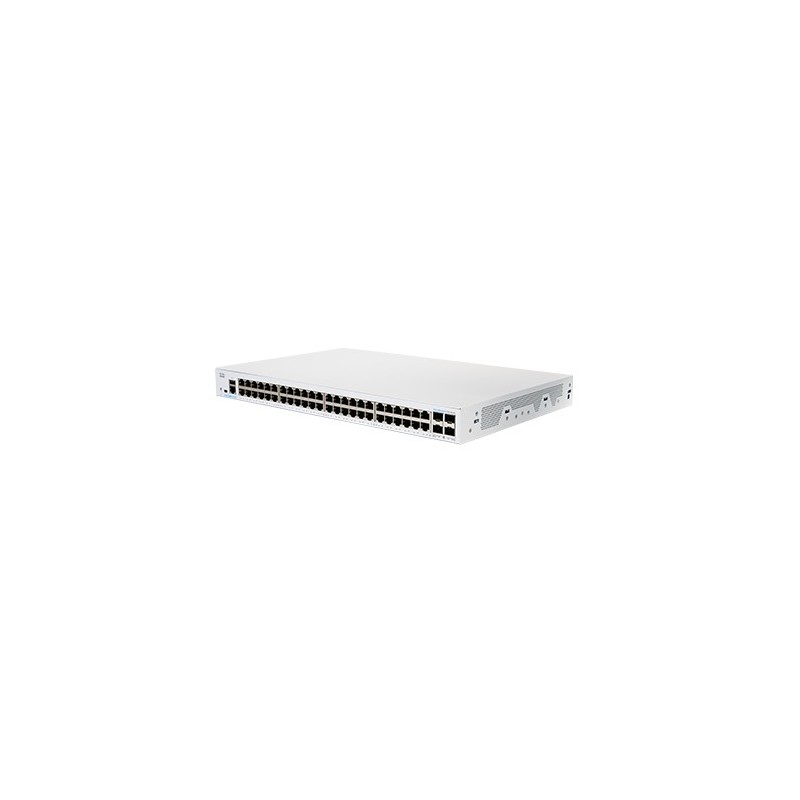 Cisco CBS350-48T-4G-EU commutateur réseau Géré L2 L3 Gigabit Ethernet (10 100 1000) Argent