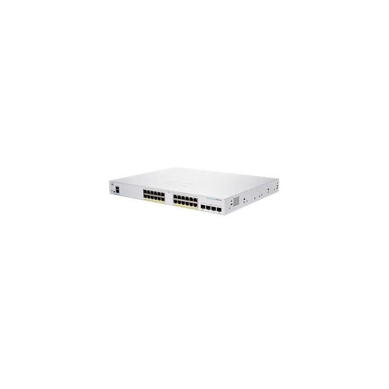 Cisco CBS250-24PP-4G-EU commutateur réseau Géré L2 L3 Gigabit Ethernet (10 100 1000) Argent