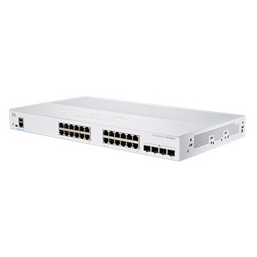 Cisco CBS350-24T-4X-EU commutateur réseau Géré L2 L3 Gigabit Ethernet (10 100 1000) Argent