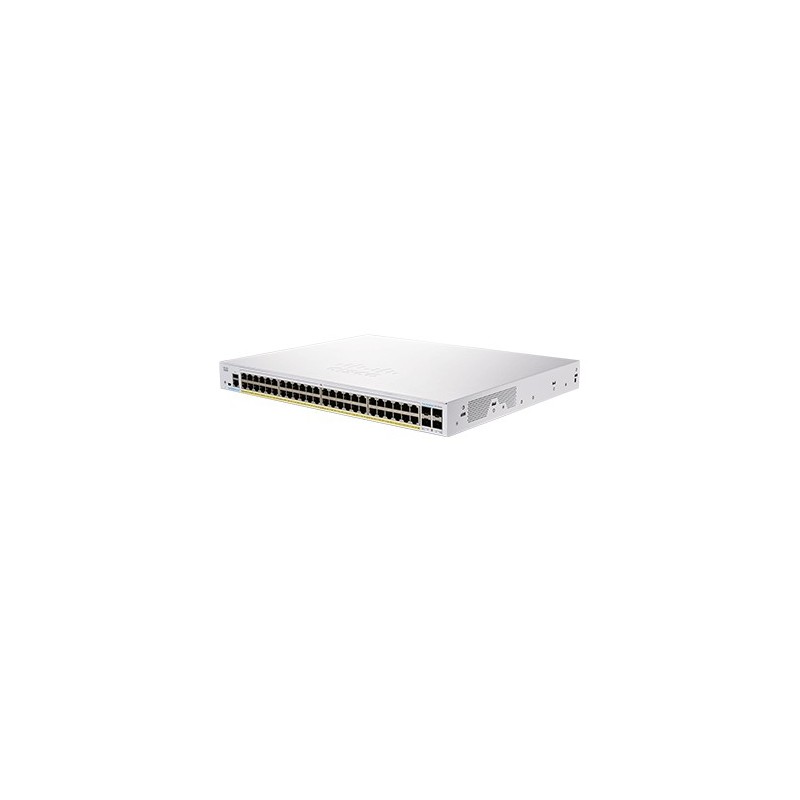 Cisco CBS350-48FP-4G-EU commutateur réseau Géré L2 L3 Gigabit Ethernet (10 100 1000) Argent