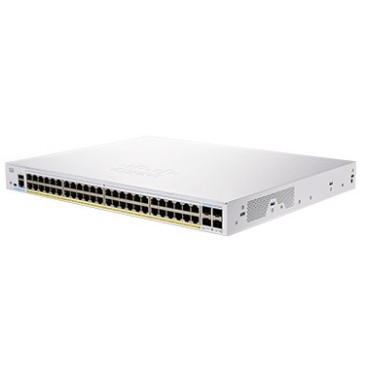 Cisco CBS350-48FP-4X-EU commutateur réseau Géré L2 L3 Gigabit Ethernet (10 100 1000) Argent