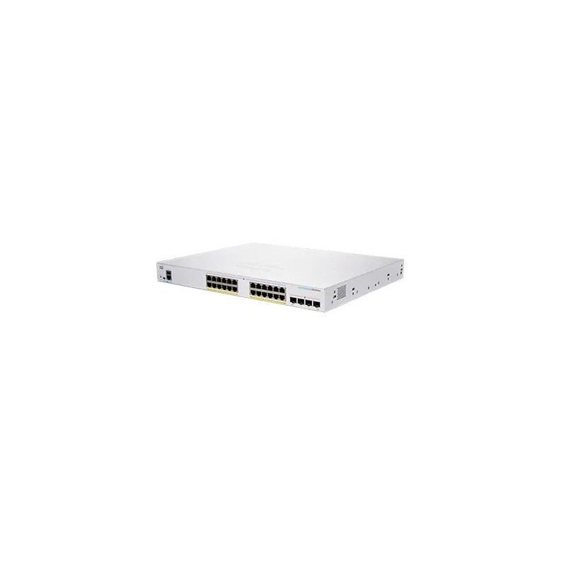 Cisco CBS250-24P-4G-EU commutateur réseau Géré L2 L3 Gigabit Ethernet (10 100 1000) Argent