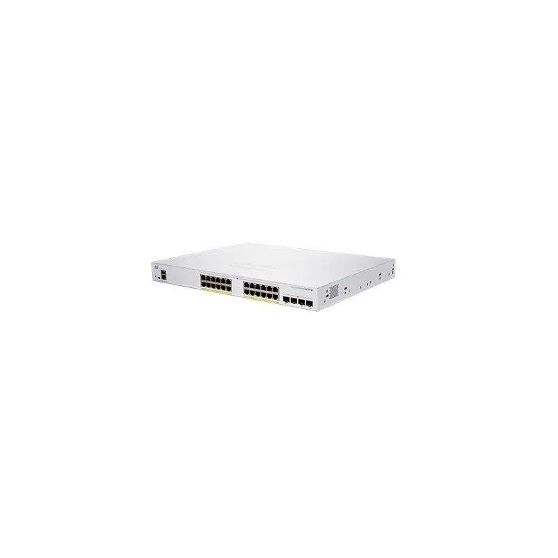 Cisco CBS250-24P-4X-EU commutateur réseau Géré L2 L3 Gigabit Ethernet (10 100 1000) Argent